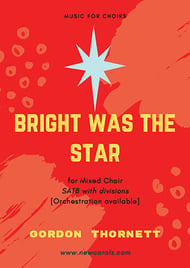 Bright was the Star SATB choral sheet music cover Thumbnail
